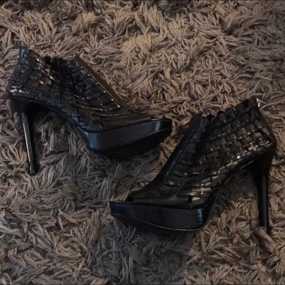 Calvin Klein platform high heels